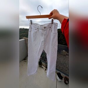 NWT 90's pinch waist jeans in porcelain